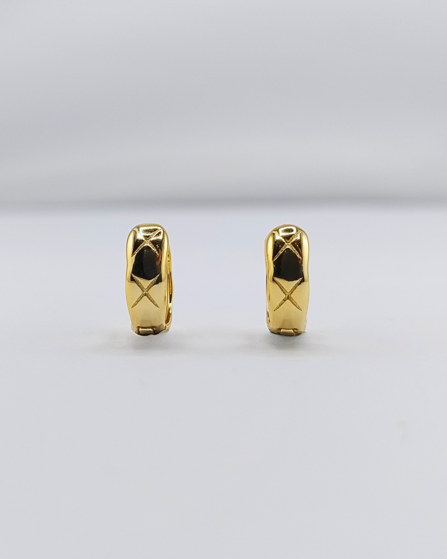 Izoa Rue Huggie Earrings