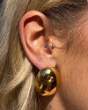Izoa Azura Stud Earrings Gold