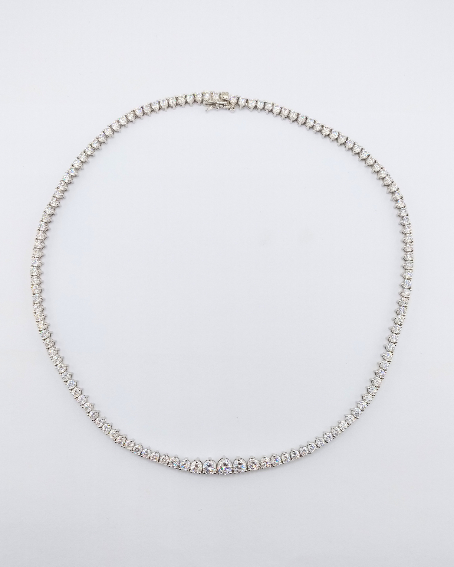 Izoa Taylor Tennis Choker Silver