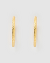 Izoa Ariyah Hoop Earrings Gold