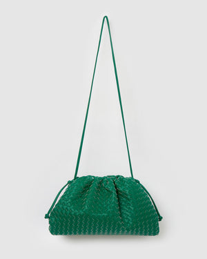 Izoa Vincenza Woven Bag Green