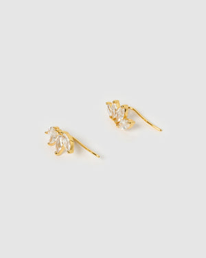 Izoa Macy Earrings Gold