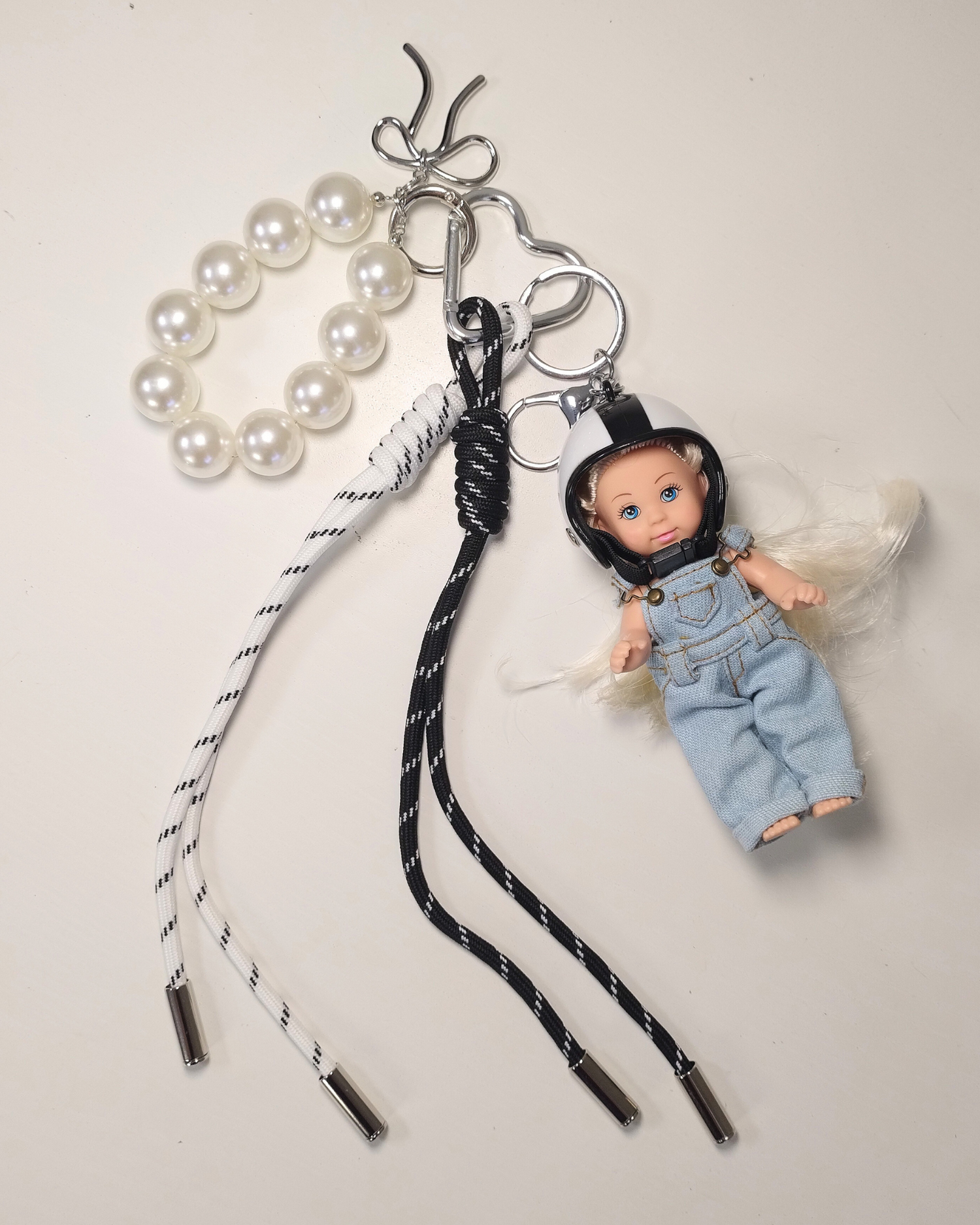 Izoa Pearl Doll Bag Charm
