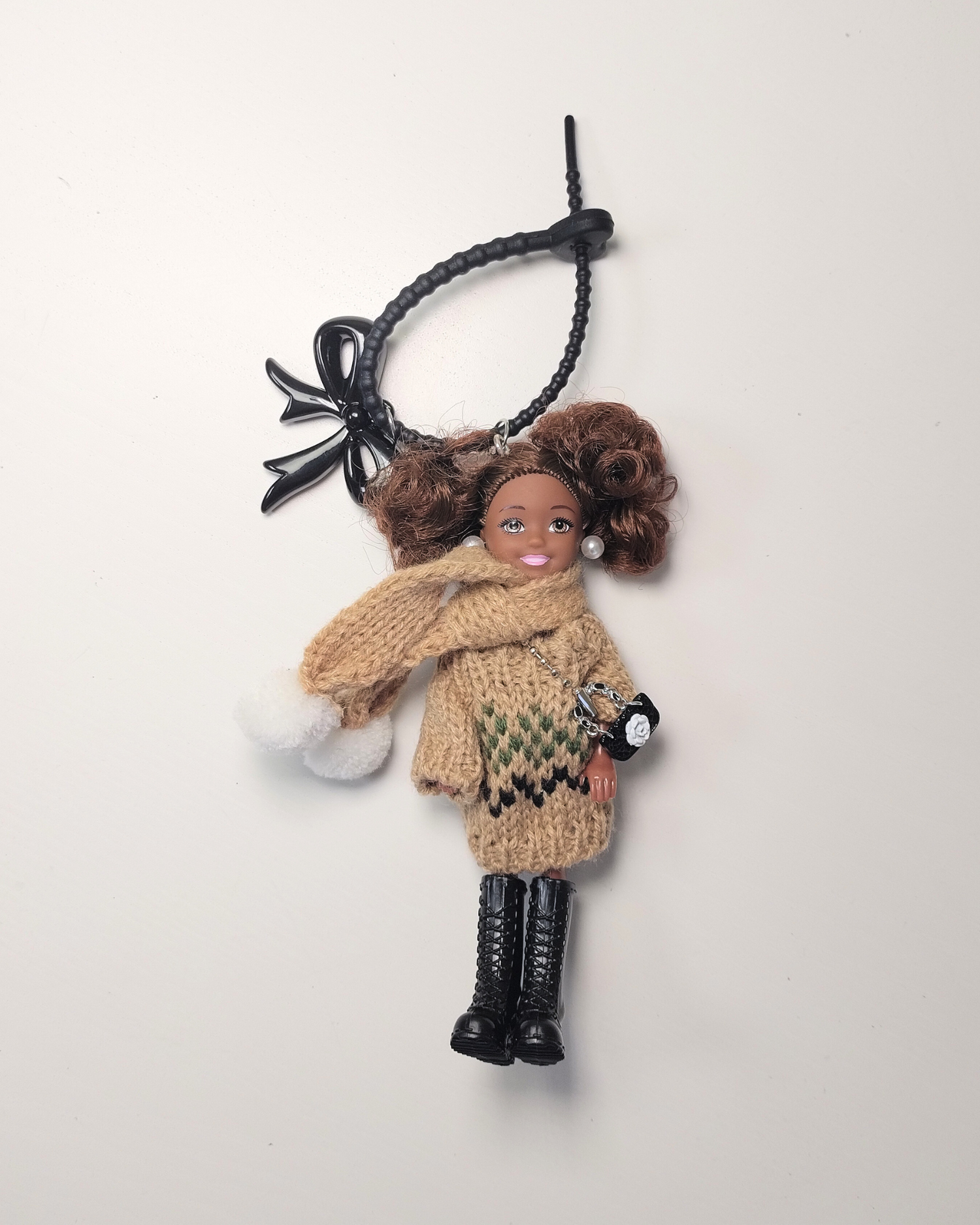 Izoa Bow Doll Bag Charm