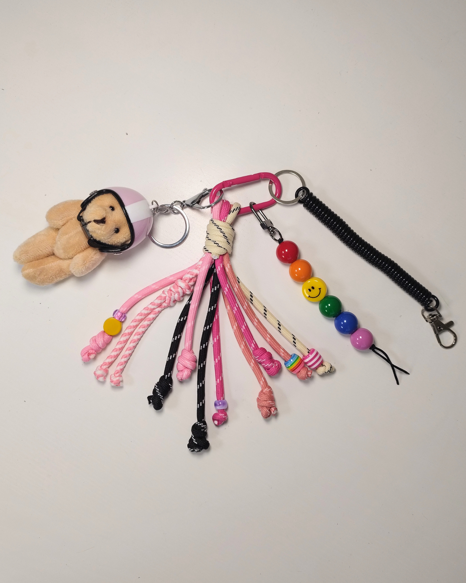 Izoa Rainbow Teddy Bag Charm