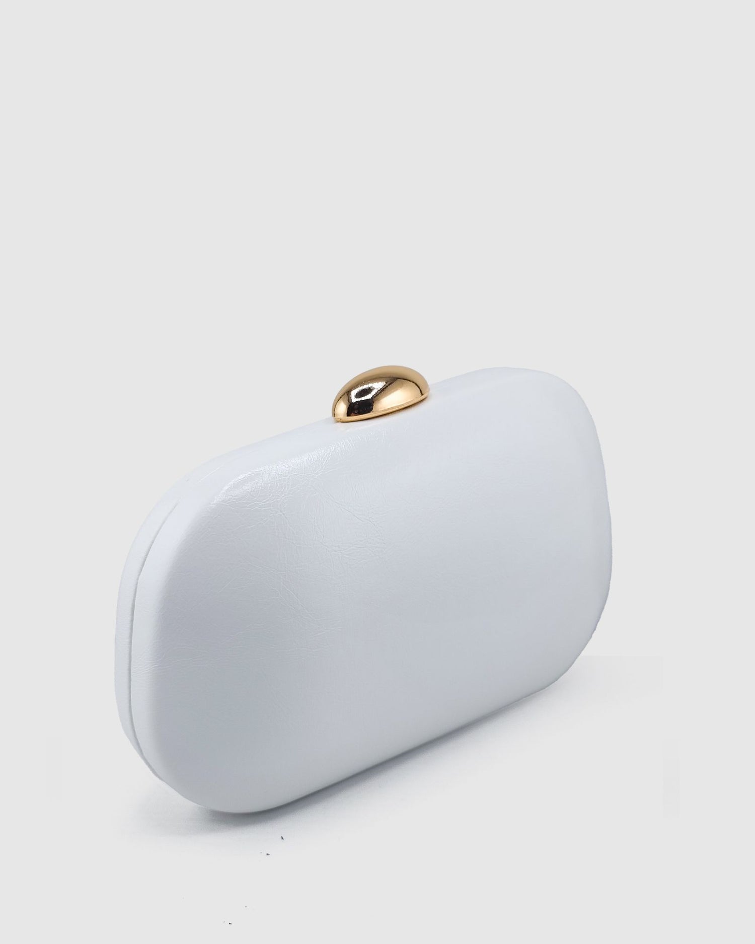 Izoa Daisy Clutch White