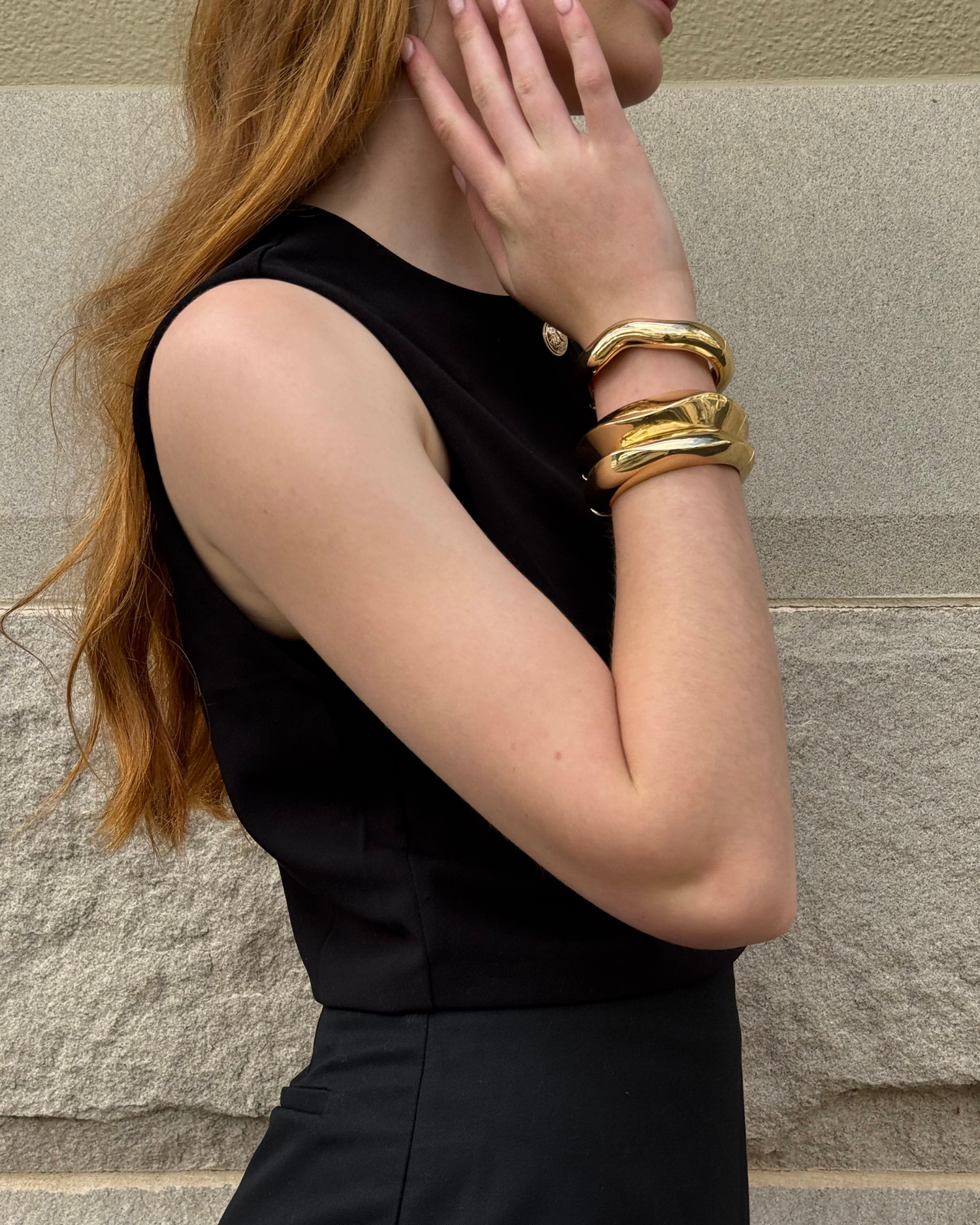 Izoa Elva Bangle Gold