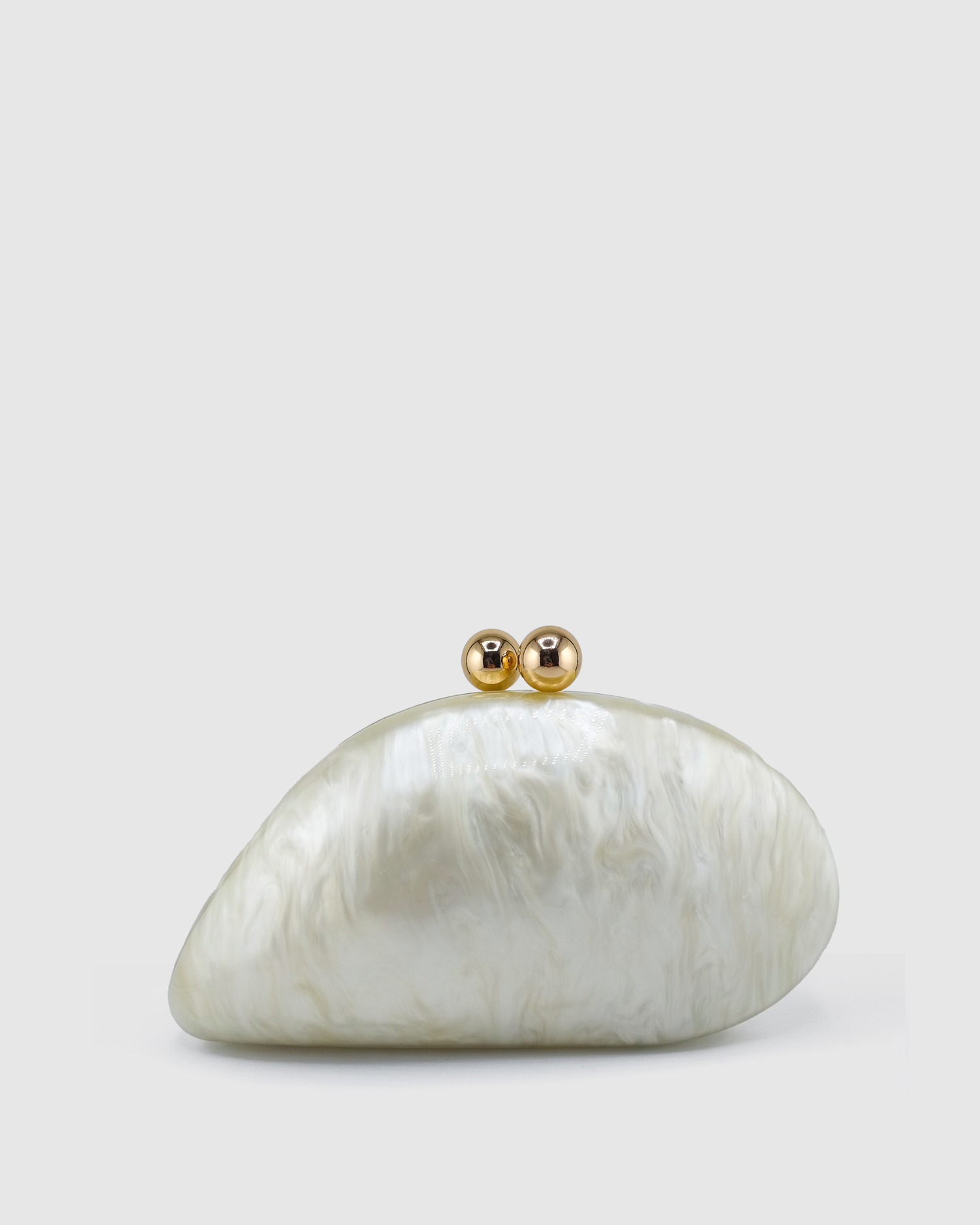 Izoa Eleanor Clutch Cream