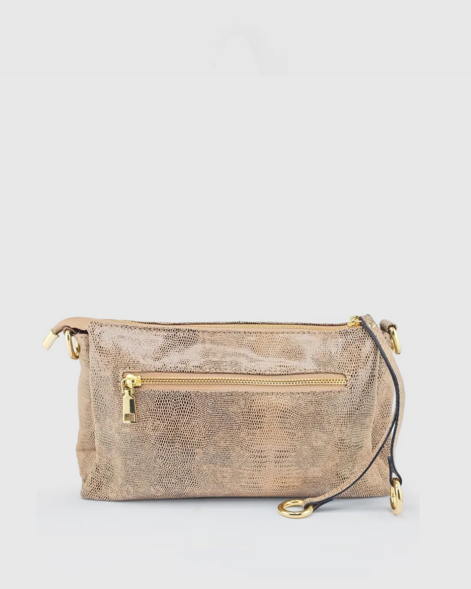 Izoa Chloe Bag in Brown Snake