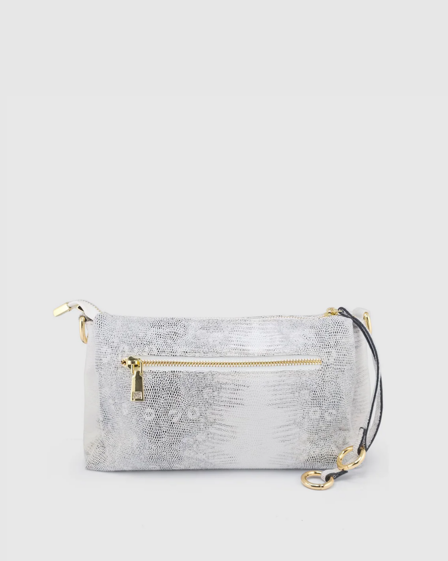 Izoa Chloe Bag in White Snake