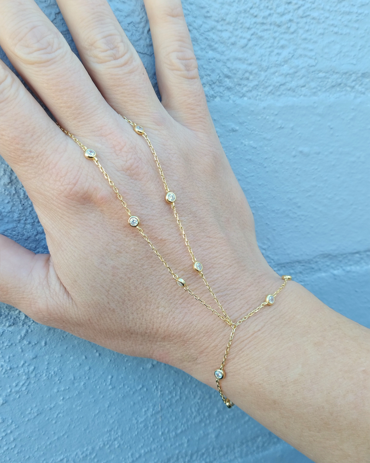Izoa Siena Handchain Gold