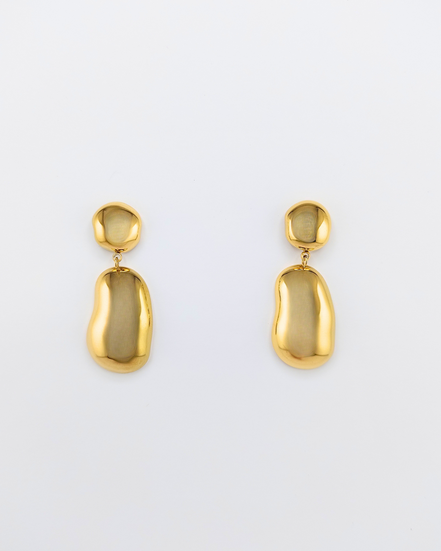 Izoa Demi Drop Stud Gold