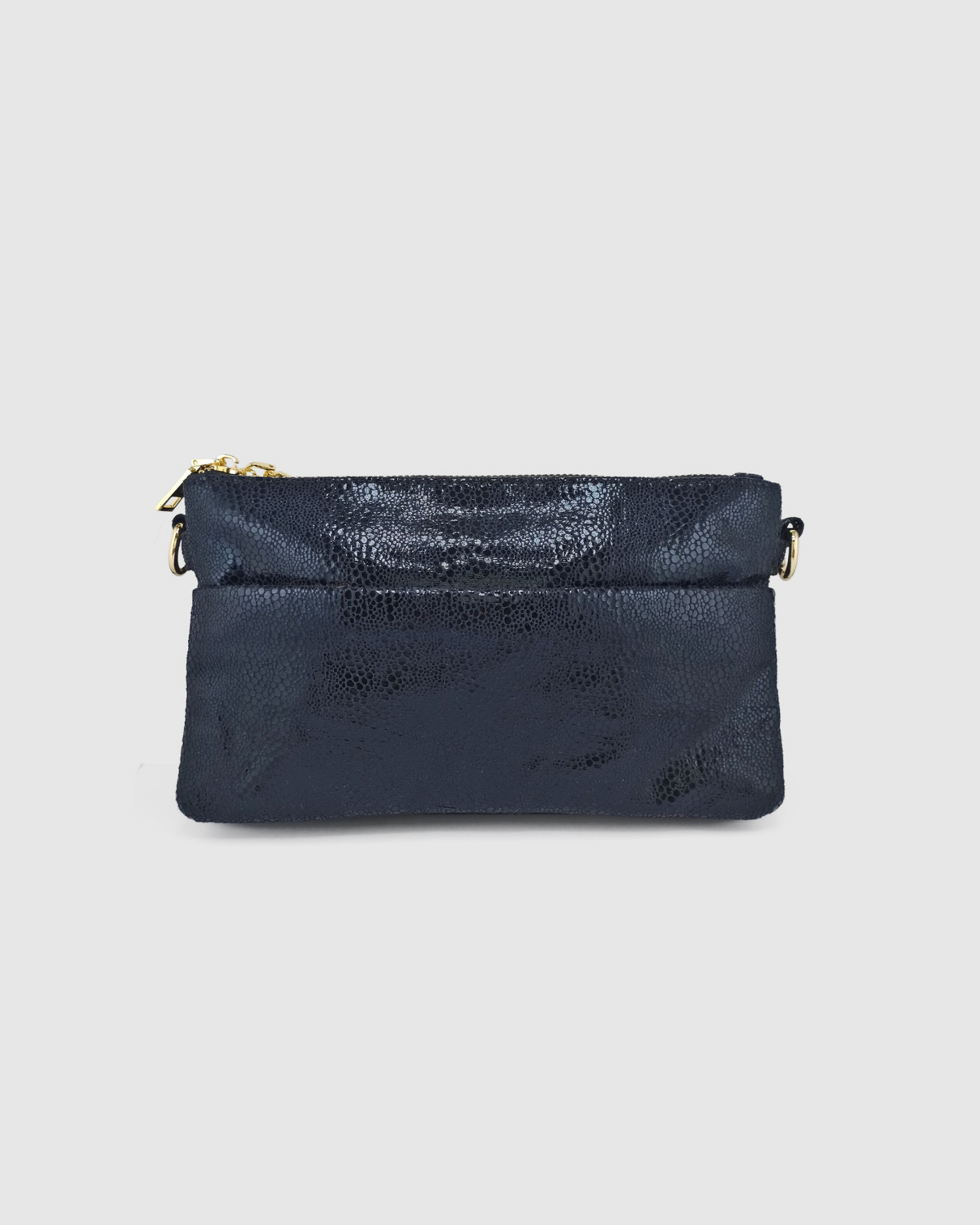 Izoa Phoebe Clutch Bag in Black
