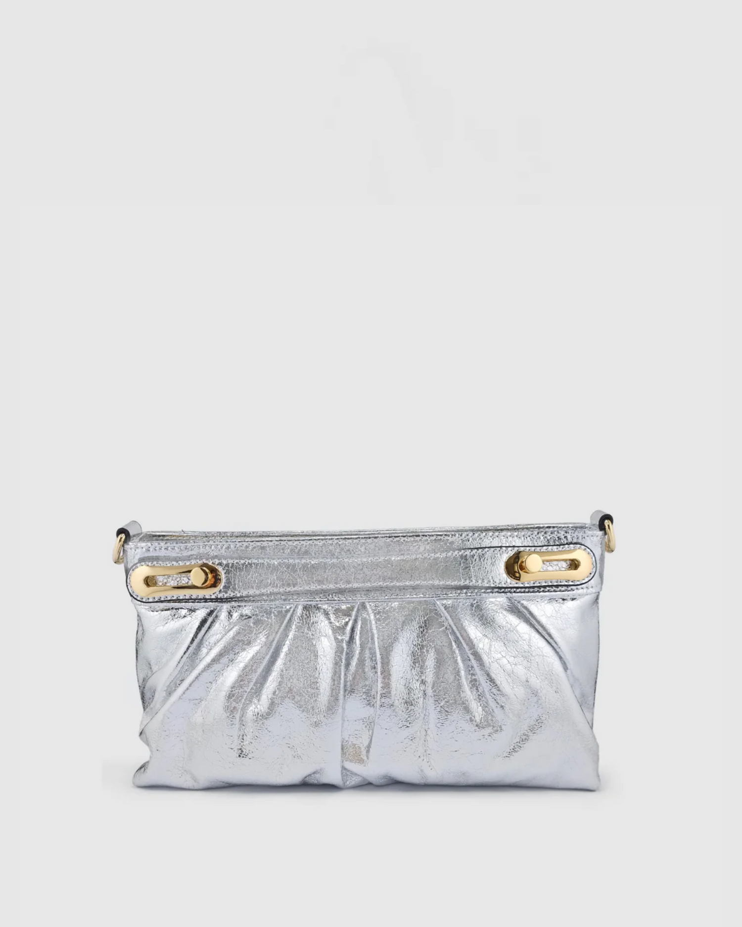 Izoa Amelie Clutch Bag in Silver