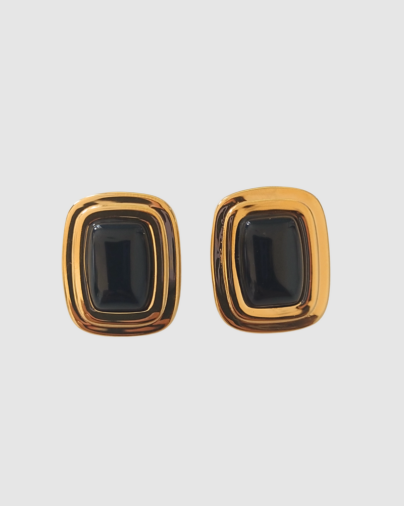 Izoa Alice Stud Earring Gold