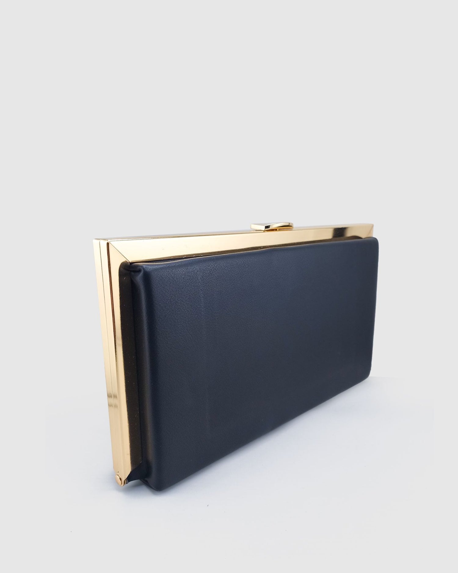 Izoa Amanda Clutch Black Gold