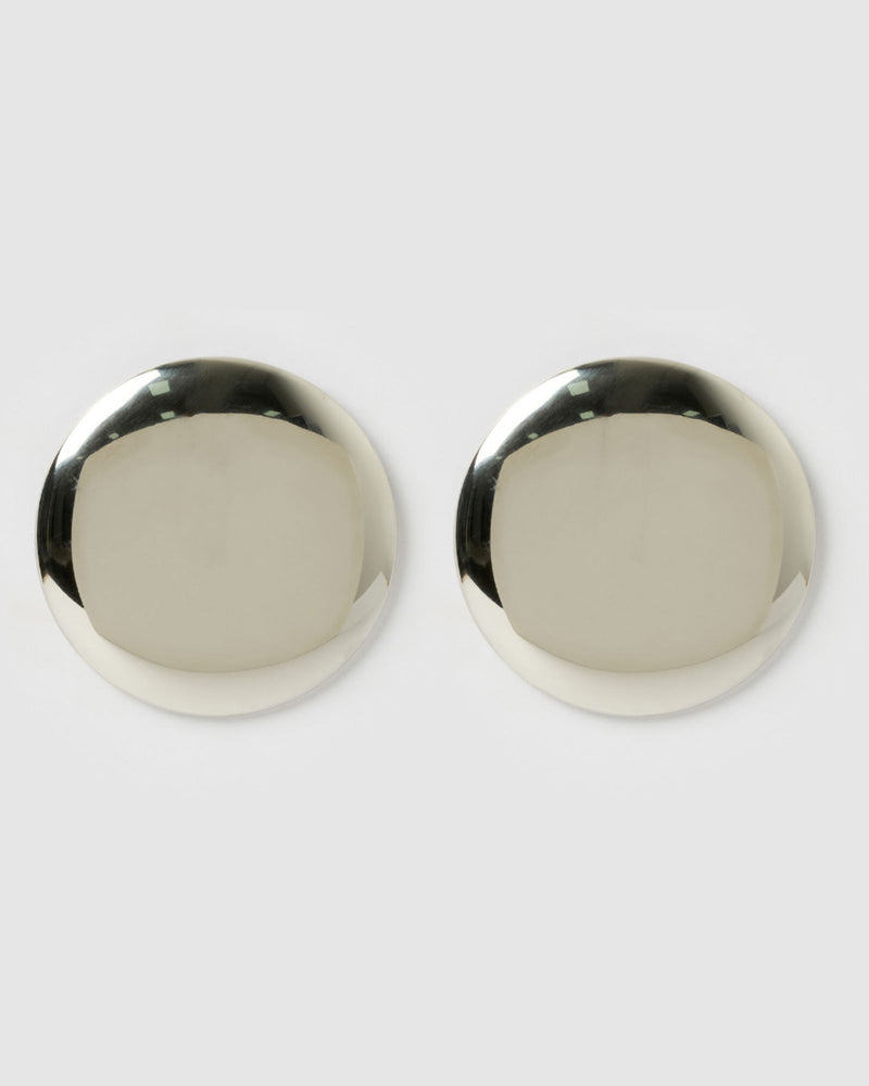 Izoa Annalise Stud Earrings Silver