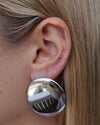 Izoa Annalise Stud Earrings Silver