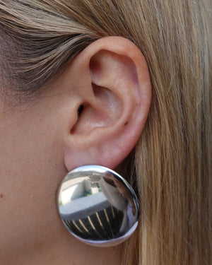 Izoa Annalise Stud Earrings Silver
