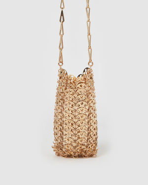 Izoa Stella Handbag Gold