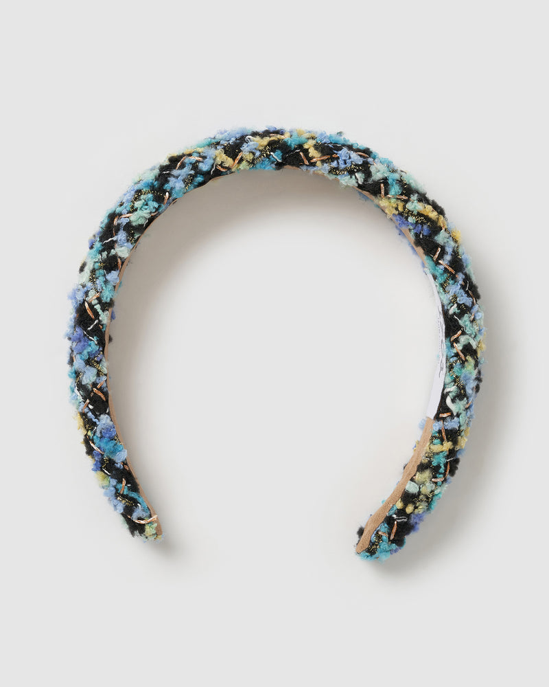 Izoa Jade Headband Black/Blue