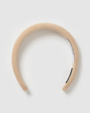 Izoa Georgia Headband Beige