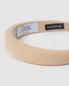 Izoa Georgia Headband Beige