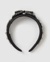 Izoa Emma Headband Black/Silver