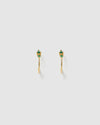 Izoa Elena Emerald Earrings