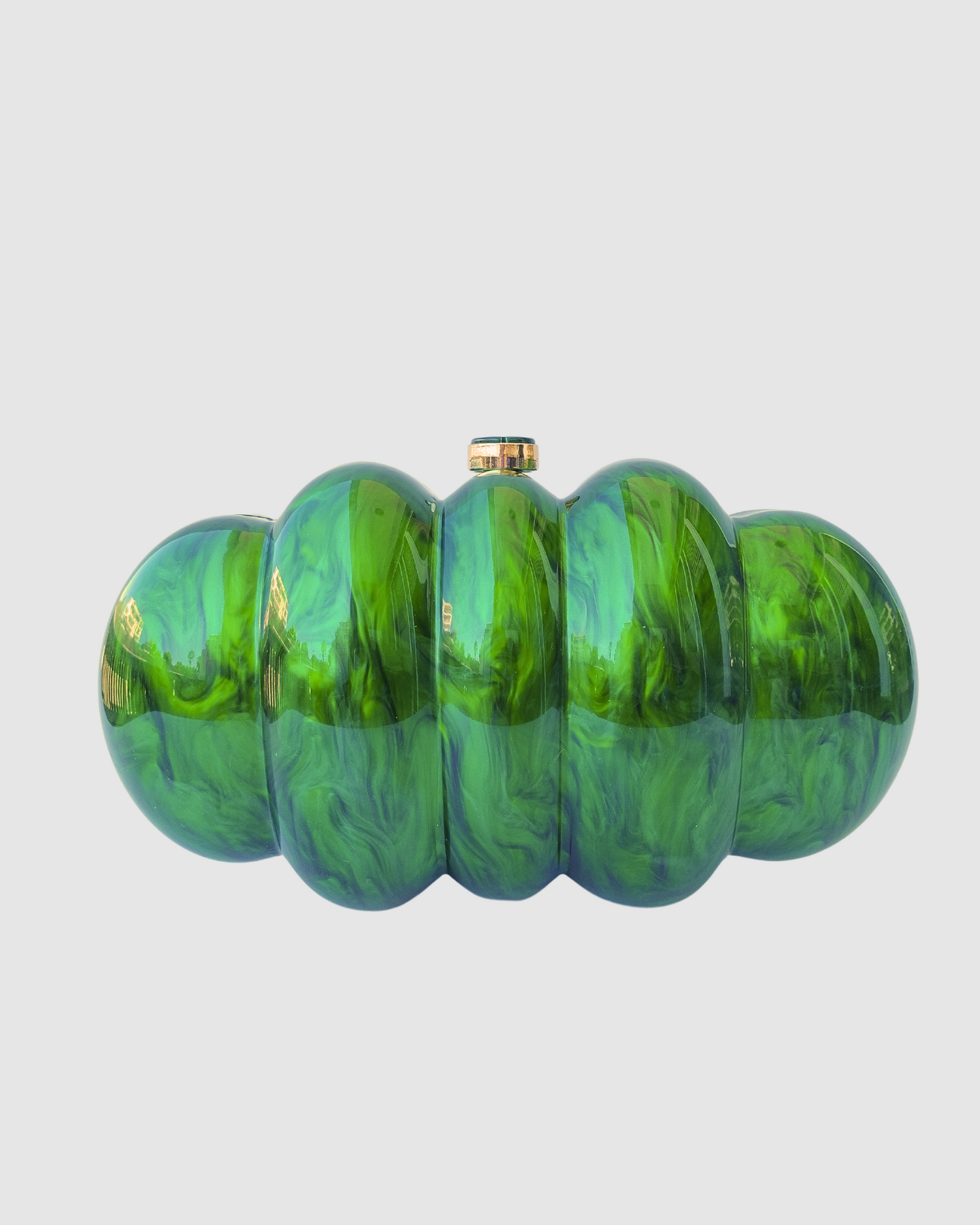 Izoa Astra Clutch Bag Green