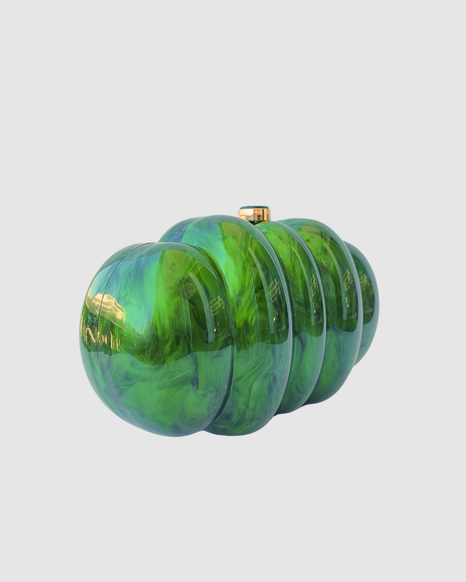 Izoa Astra Clutch Bag Green