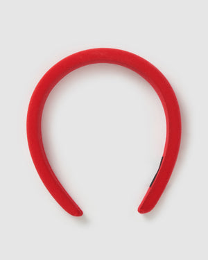 Izoa Georgia Headband Red