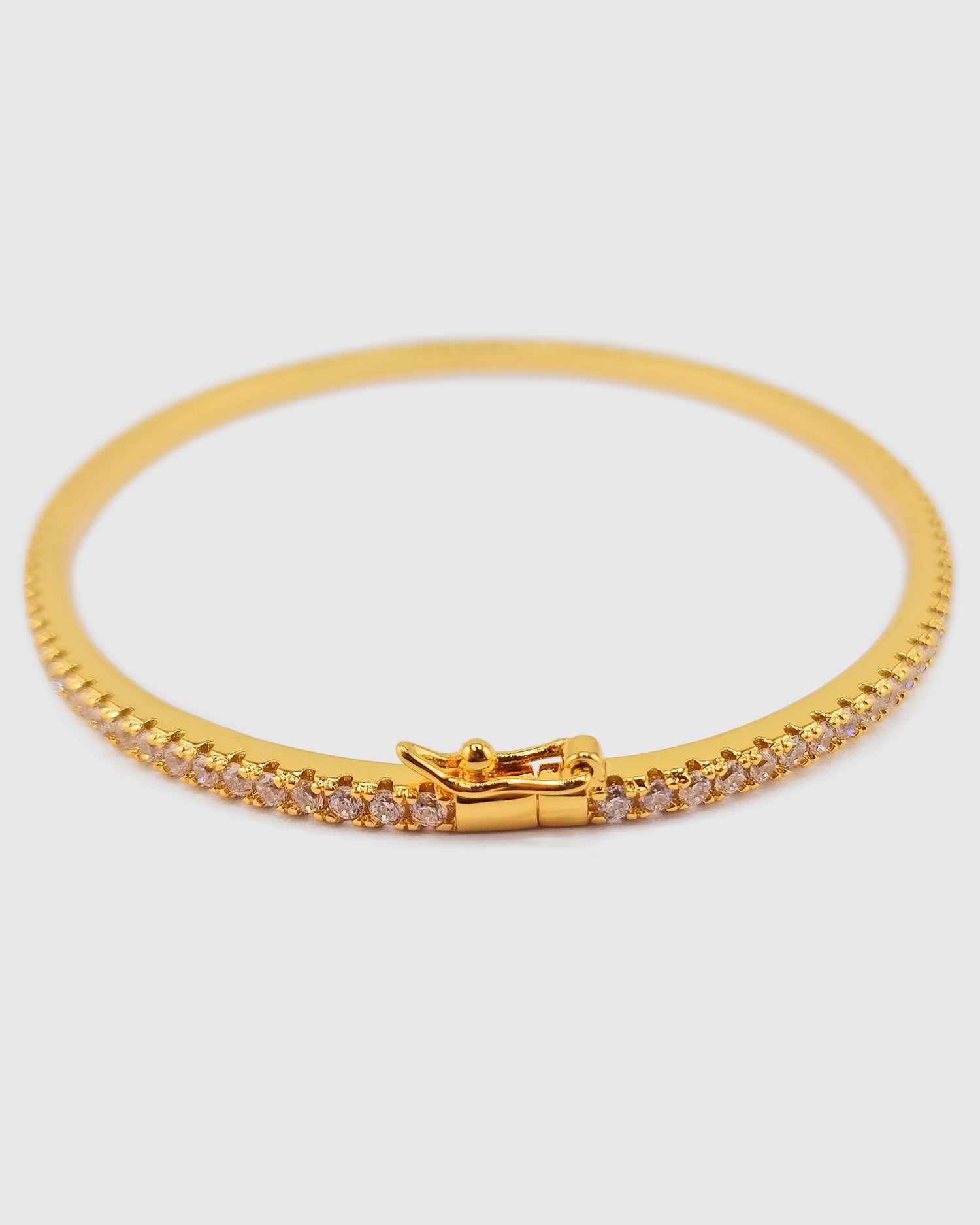 Izoa Emily Cubic Zirconia Cuff Gold