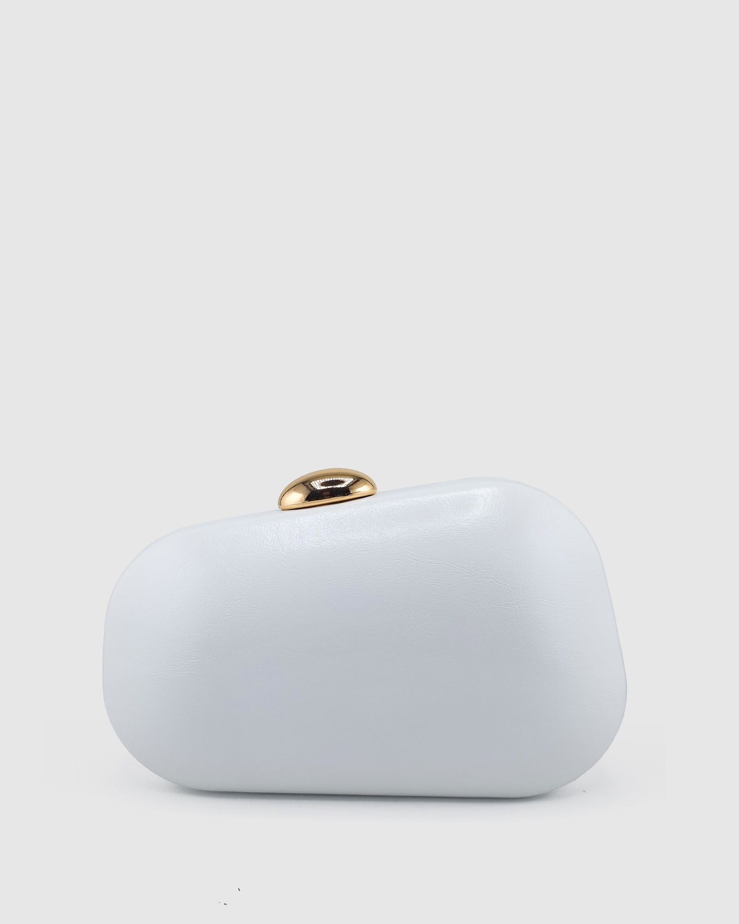Izoa Daisy Clutch White