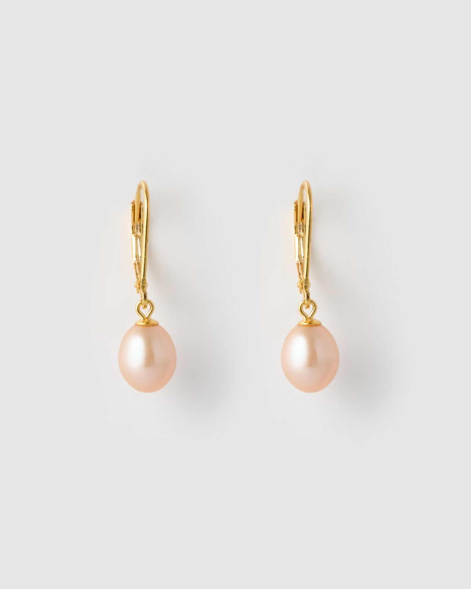 Izoa Juliet Earrings Pink Pearl