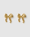 Izoa Marley Bow Stud Earrings