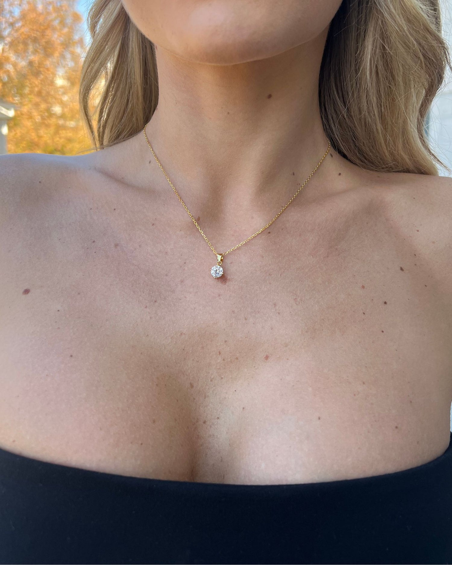 Izoa Monty Necklace Gold