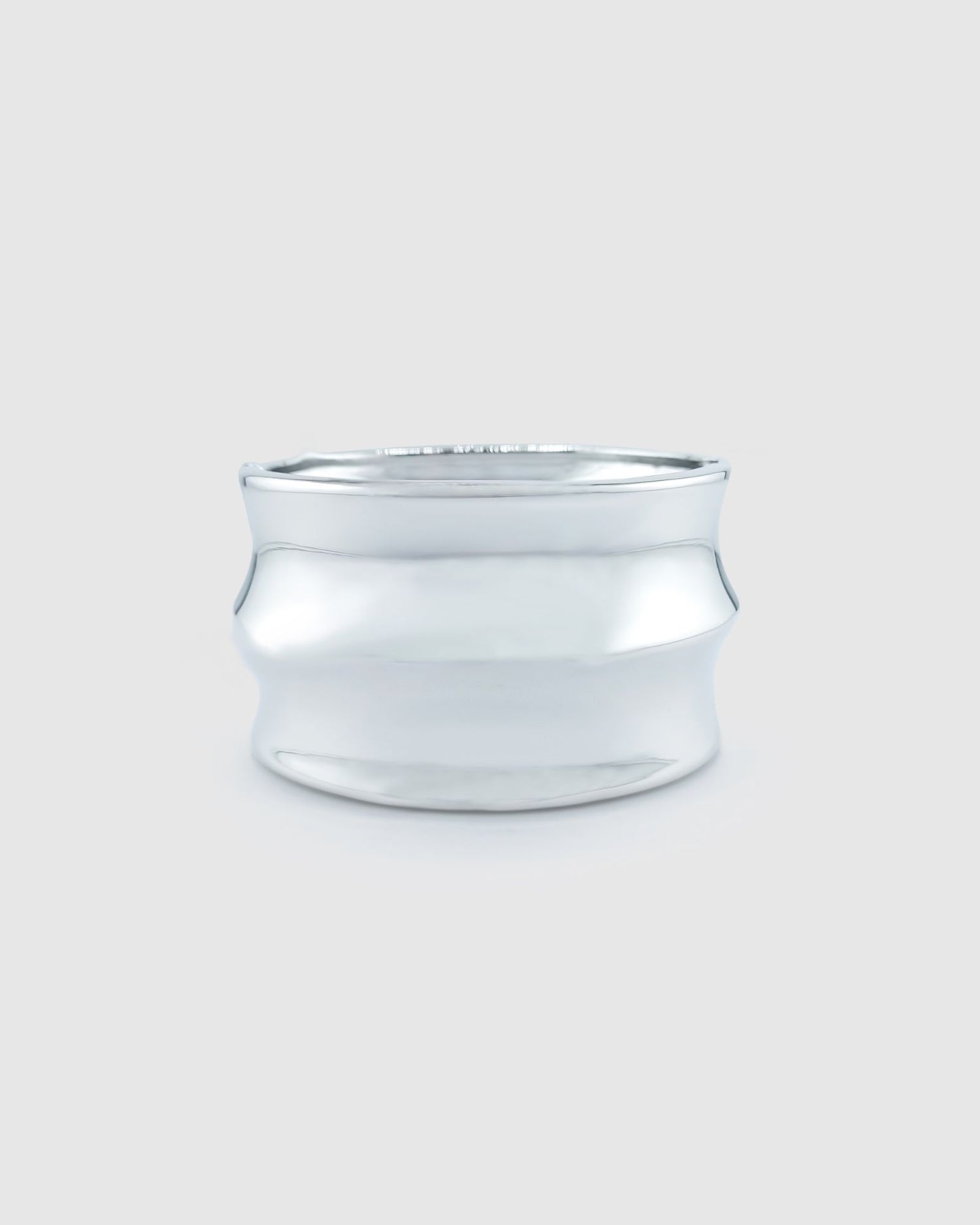 Izoa Tali Cuff Bangle Silver