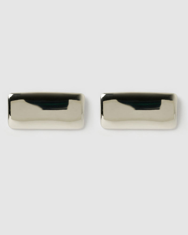 Izoa Tamara Stud Earrings Silver