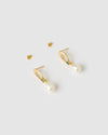 Izoa Tilly Drop Earrings Pearl