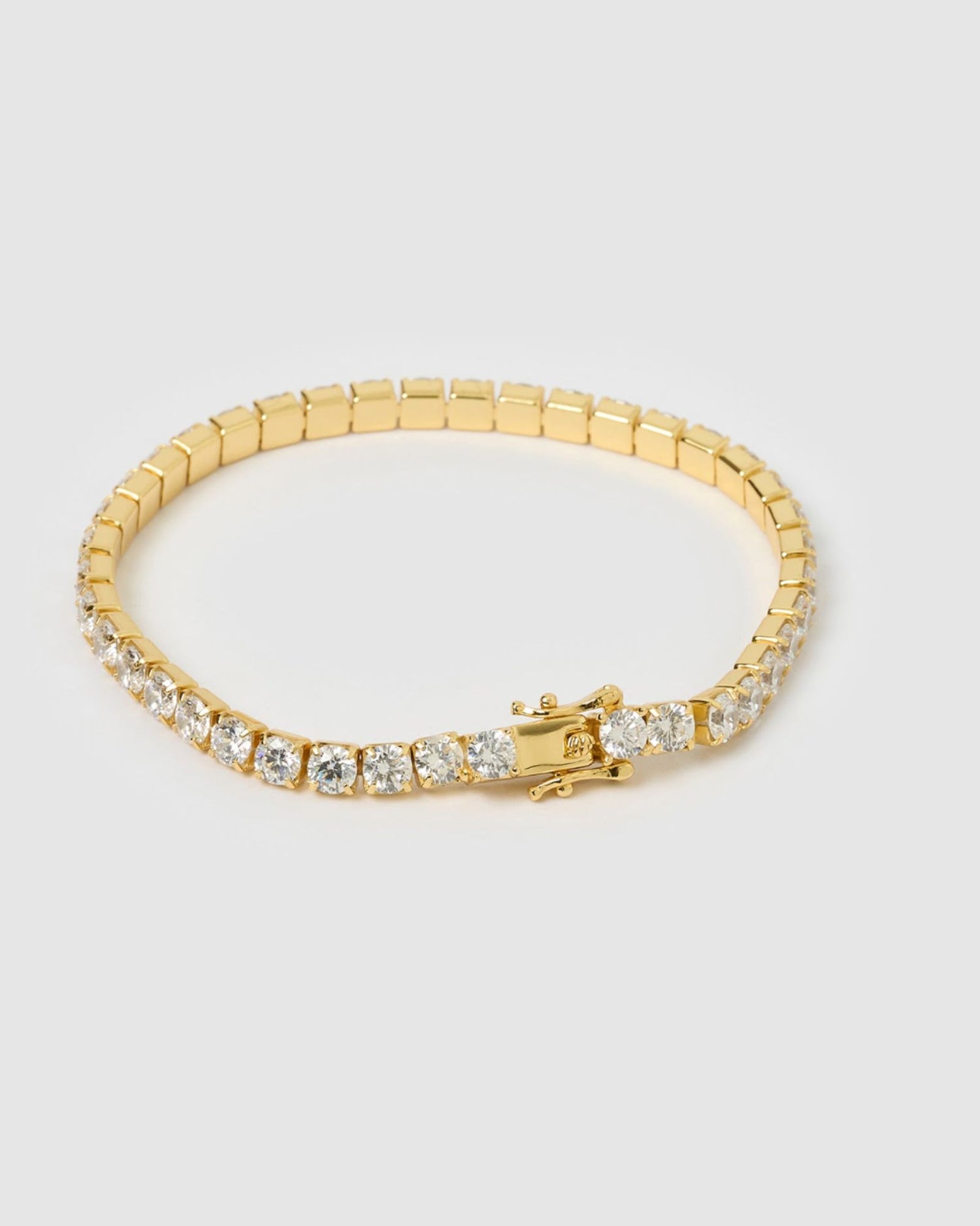 Izoa Willow Tennis Bracelet Gold