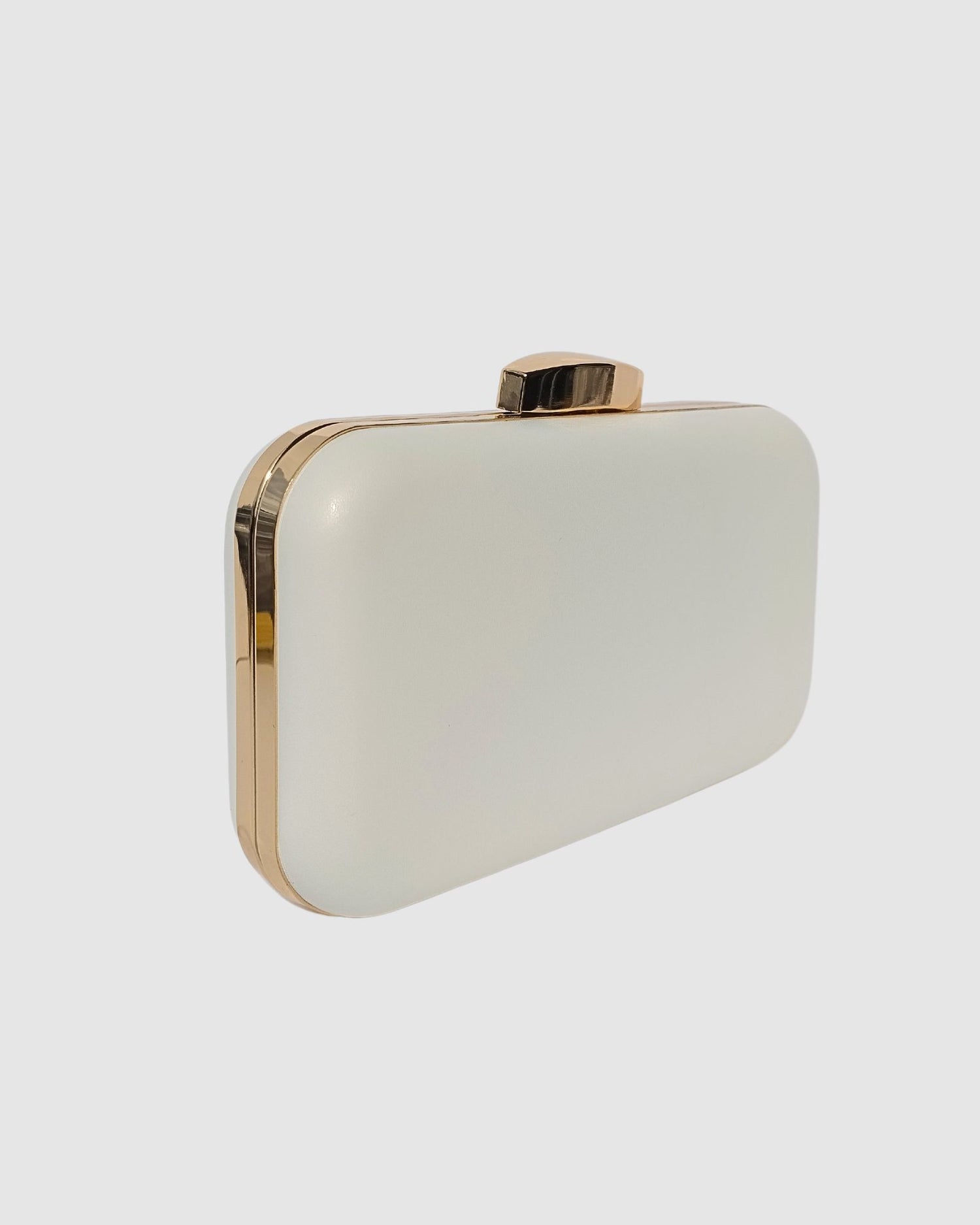 Izoa Zara Clutch White