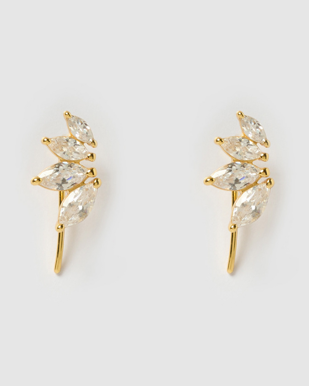 Izoa Macy Earrings Gold