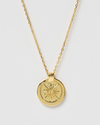 Izoa Octavius Pendant Necklace Gold