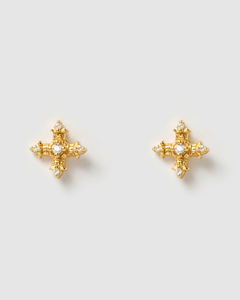 Izoa Stef Stud Earrings