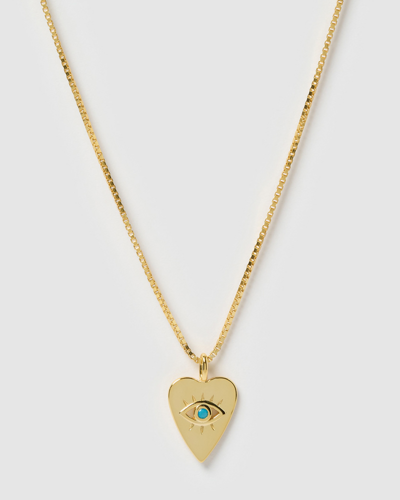 Izoa Adison Necklace Gold