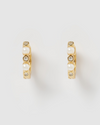 Izoa Candice Huggie Gold Pearl