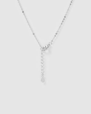 Izoa Kids Alphabet Letter R Necklace Sterling Silver