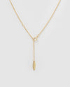 Izoa Azalea Necklace Gold