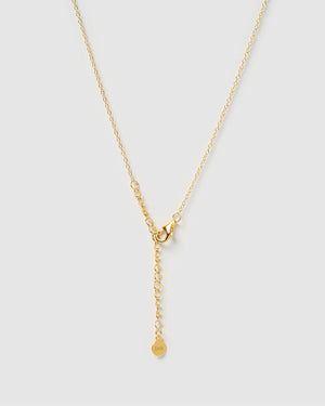 Izoa Alma Pendant Necklace Gold